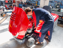 Tuta da lavoro bicolore leggera taglia L