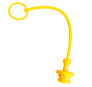 Tappo per innesto rapido giallo femmina da M1/2" confezione da 10 pezzi