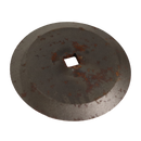 Coltello Liscio Carromiscelatore Ø 95mm Foro Quadrato 11mm confezione da 3 pezzi