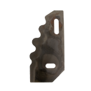 Coltello sinistro per carromiscelatore 189x90x5mm adattabile a Sgariboldi, Giglioli, Storti