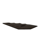 Coltello sinistro per carromiscelatore 189x90x5mm adattabile a Sgariboldi, Giglioli, Storti