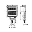 Faro da Lavoro LED Ama 10-30 V 1800 LM