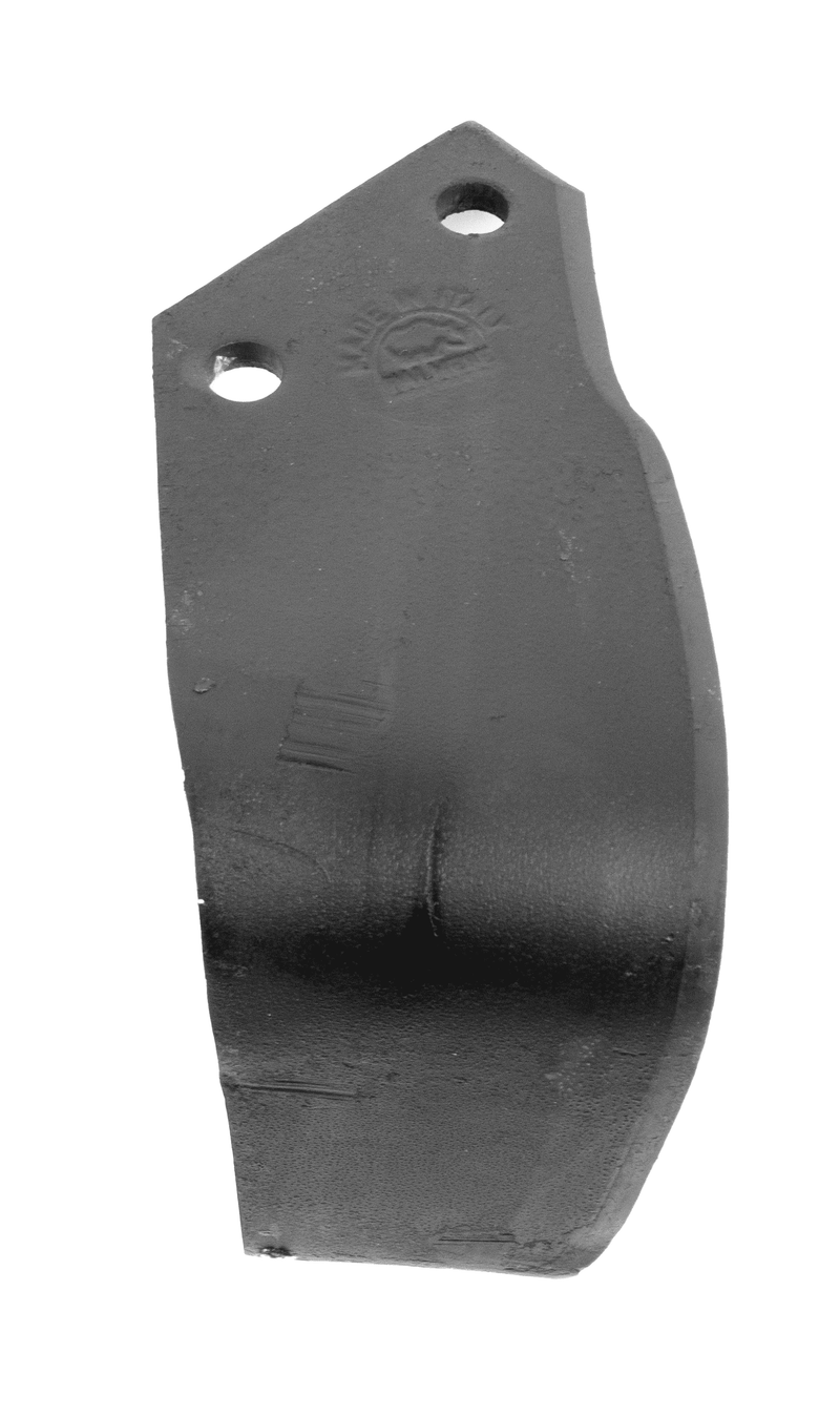 Zappa sx adattabile Breviglieri piatto 80x7mm  Ø foro 57mm