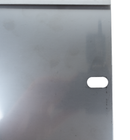 Portatarga con cerniera in acciaio inox 165x165mm