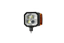Proiettore a LED con freccia movibile e lente riscaldata