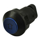 Interruttore a pulsante Pneutron Blu