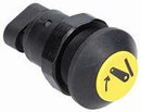 Interruttore a pulsante Pneutron Giallo