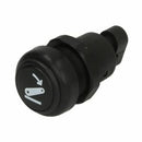 Interruttore a pulsante Pneutron Nero