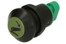 Interruttore a pulsante Pneutron Verde chiaro