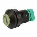 Interruttore a pulsante Pneutron Verde chiaro