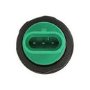 Interruttore a pulsante Pneutron Verde chiaro