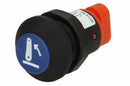 Interruttore a pulsante Pneutron Blu
