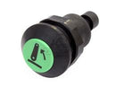 Interruttore a pulsante Pneutron Verde
