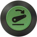 Interruttore a pulsante Pneutron Verde