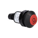 Interruttore a pulsante Pneutron Rosso