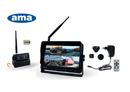 Kit video wireless AHD 7" con camera magnetica a batteria ricaricabile 12-24V