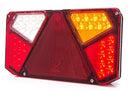 Fanale posteriore LED, lato dx, 12-24V, 242x58,2x134 mm