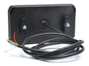 Fanale posteriore LED, lato dx, 12-24V, 242x58,2x134 mm