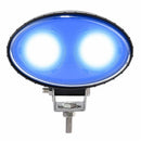 Luce di sicurezza ovale LED blu 10-110V 10W 500LM per carrelli elevatori