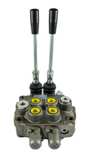 Distributore oleodinamico Ama a 2 leve doppio effetto - 40L