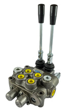 Distributore oleodinamico Ama a 2 leve doppio effetto - 40L