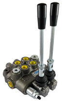 Distributore oleodinamico Ama a 2 leve doppio effetto - 40L