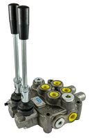 Distributore oleodinamico Ama a 2 leve doppio effetto - 40L