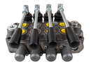 Distributore oleodinamico Ama a 4 leve doppio effetto - 40L