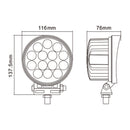 Faro da lavoro 14 LED Epistar a largo raggio freddo 42W IP67