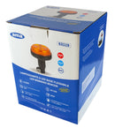 Lampeggiante a LED 12-24V base a baionetta 144x111mm