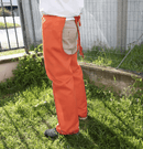 Copripantalone con gambale di protezione