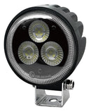 Faro lavoro a LED rotondo 10-30V 28W 4500 LM, ampio raggio (90°)