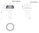 Lampeggiante a led 12-24V 15W