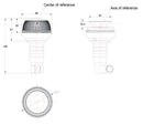 Lampeggiante a led 12-24V 15W