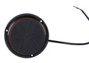 Lampeggiante a LED base piana 10-110V, IP65, 8 LED, 10-13W