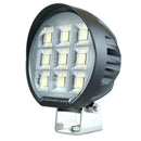Faro lavoro LED Ama 10-30V DC rotondo 144W 11520 LM