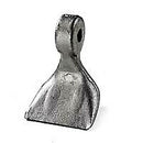 Mazza trincia lunghezza 94mm larghezza 75mm attacco 22mm con foro Ø 16,5mm