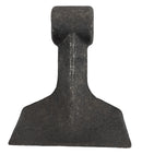 Mazza trincia dentata 100x120mm attacco 42mm e foro 20,5mm