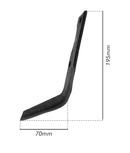 Zappa fresa sx 195x70mm con foro 10,5mm