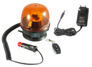 Lampeggiante a batteria con telecomando 12-24V base magnetica