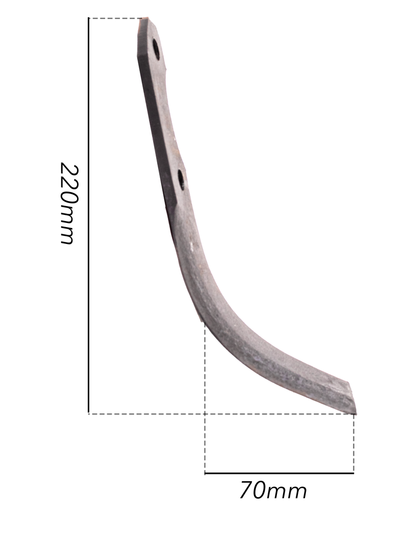Zappa dx L 220,H 70,foro 10,5