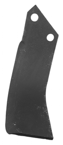 Zappa dx di tipo curvo Ø foro 12,5mm spessore 6mm