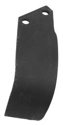 Zappa dx di tipo curvo Ø foro 12,5mm spessore 6mm