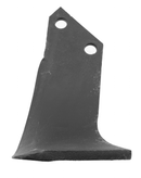 Zappa dx di tipo curvo Ø foro 12,5mm spessore 6mm