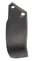 Zappa sx di tipo curvo Ø foro 12,5mm spessore 6mm