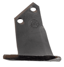 Zappa sx di tipo curvo Ø foro 12,5mm spessore 6mm