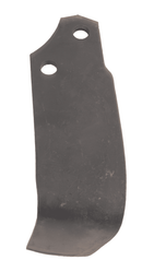 Zappa dx lunga 190mm profondità 115mm spessore 12mm Ø foro 44mm