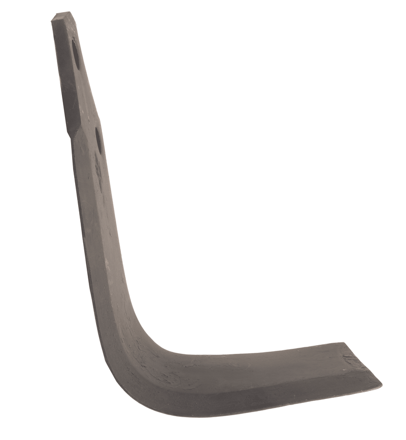 Zappa dx lunga 190mm profondità 115mm spessore 12mm Ø foro 44mm