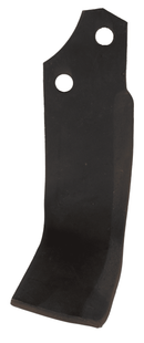 Zappa sx lunga 190mm profondità 115mm spessore 12mm Ø foro 44mm