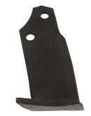 Zappa sx lunga 190mm profondità 115mm spessore 12mm Ø foro 44mm